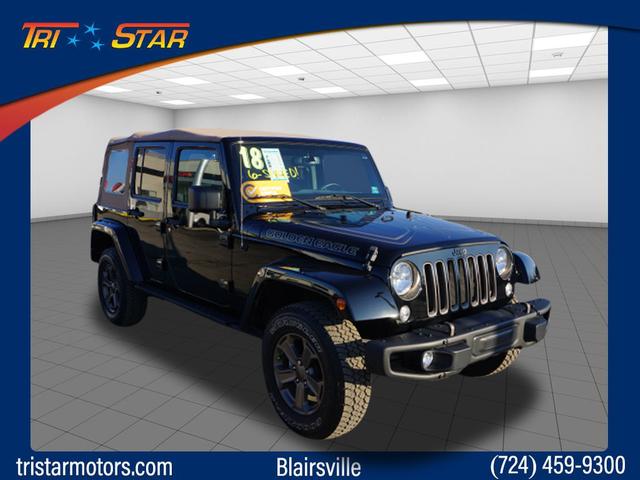 Pre Owned 2018 Jeep Wrangler Unlimited Golden Eagle 4wd